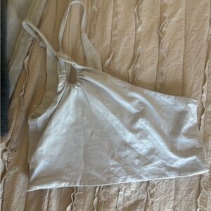 Cotton On Baby Blue Halter Cropped Camisole